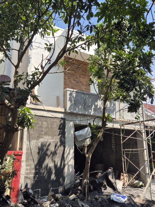 proses pembangunan kost graha 2